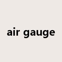 air gauge是什么意思
