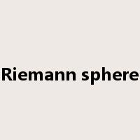 Riemann sphere是什么意思