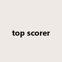 top scorer是什么意思