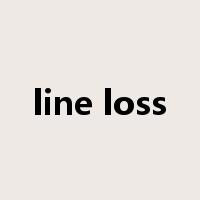 line loss是什么意思