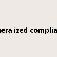 generalized compliance是什么意思