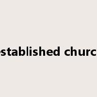 established church是什么意思
