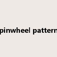 pinwheel pattern是什么意思