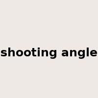 shooting angle是什么意思