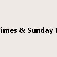 The Times & Sunday Times是什么意思