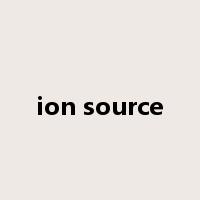 ion source是什么意思