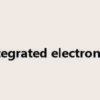 integrated electronics是什么意思