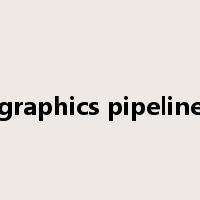 graphics pipeline是什么意思