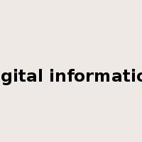 digital information是什么意思