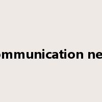telecommunication network是什么意思