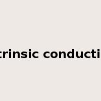intrinsic conduction是什么意思
