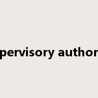 supervisory authority是什么意思