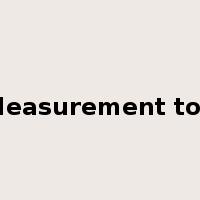 Measurement ton是什么意思