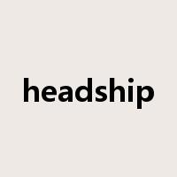 headship是什么意思
