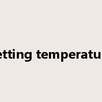 setting temperature是什么意思