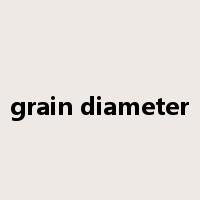grain diameter是什么意思