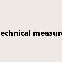 technical measure是什么意思