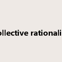 collective rationality是什么意思