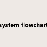 system flowchart是什么意思