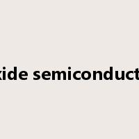 oxide semiconductor是什么意思