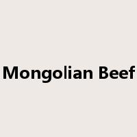 Mongolian Beef是什么意思