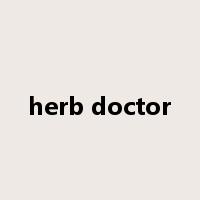 herb doctor是什么意思