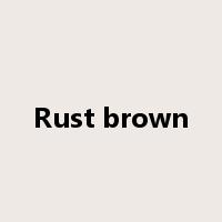 Rust brown是什么意思