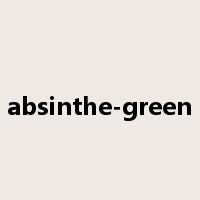 absinthe-green是什么意思