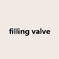 filling valve是什么意思