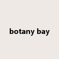 botany bay是什么意思
