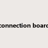 connection board是什么意思