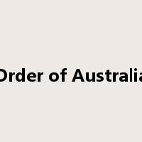 Order of Australia是什么意思
