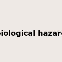 biological hazard是什么意思