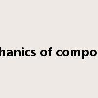mechanics of composites是什么意思