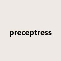 preceptress是什么意思