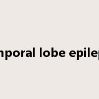 temporal lobe epilepsy是什么意思