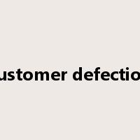 customer defection是什么意思
