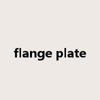 flange plate是什么意思