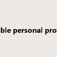 tangible personal property是什么意思
