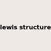 lewis structure是什么意思