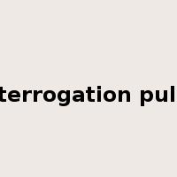 interrogation pulse是什么意思