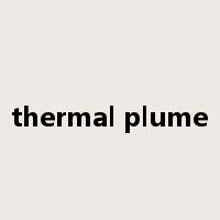 thermal plume是什么意思