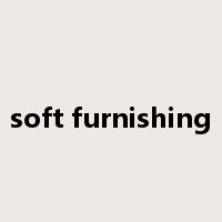 soft furnishing是什么意思