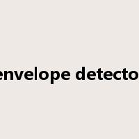 envelope detector是什么意思