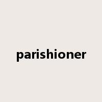 parishioner是什么意思