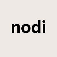 nodi是什么意思