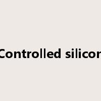 Controlled silicon是什么意思