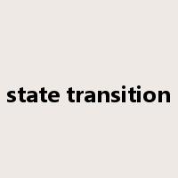 state transition是什么意思