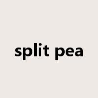 split pea是什么意思