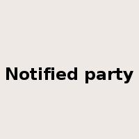 Notified party是什么意思